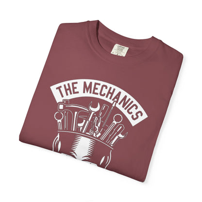 Skull Mechanic T-Shirt, Unisex Tee for Auto Enthusiasts, Maintenance Gifts, DIY Lover Apparel, Halloween & Birthday Gift