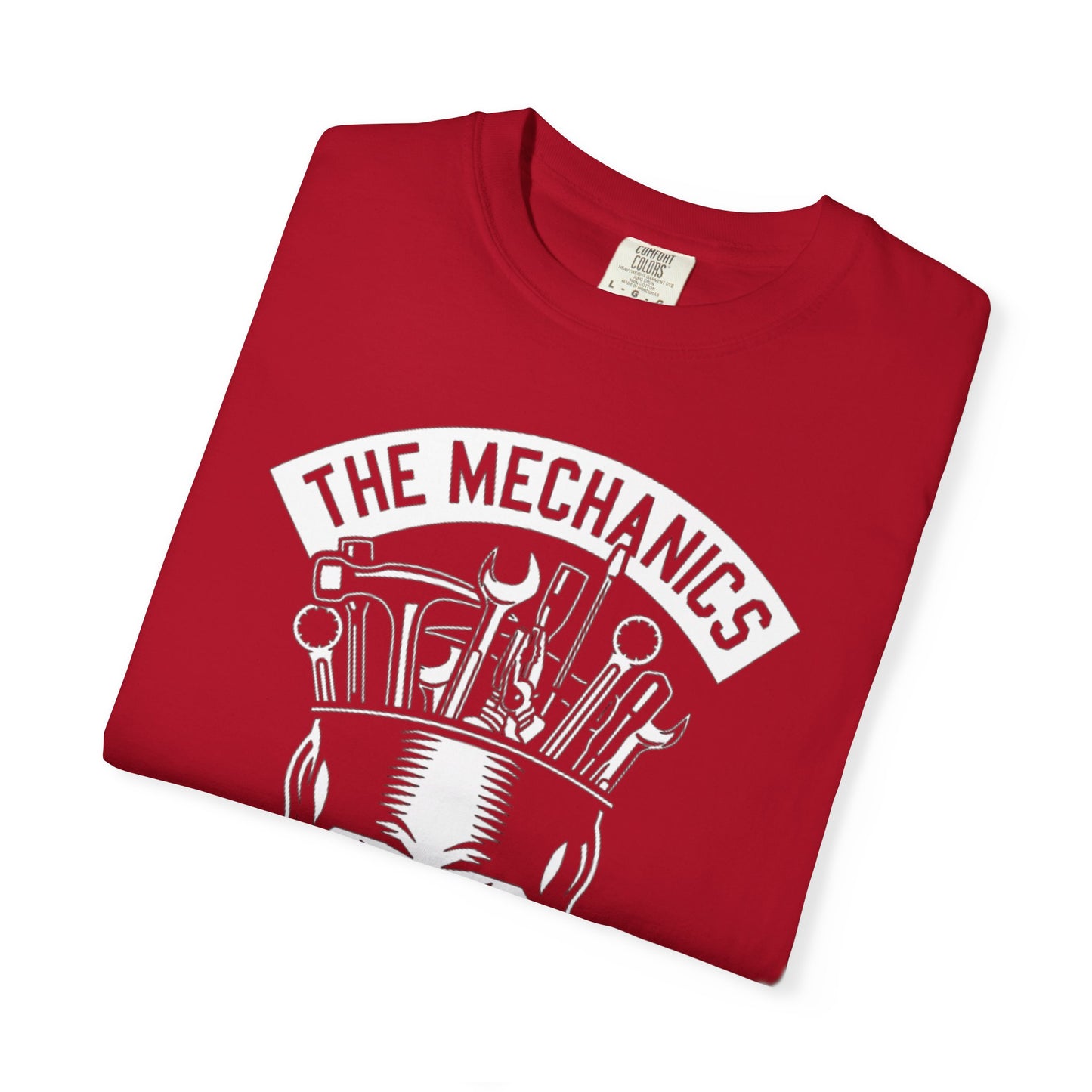 Skull Mechanic T-Shirt, Unisex Tee for Auto Enthusiasts, Maintenance Gifts, DIY Lover Apparel, Halloween & Birthday Gift