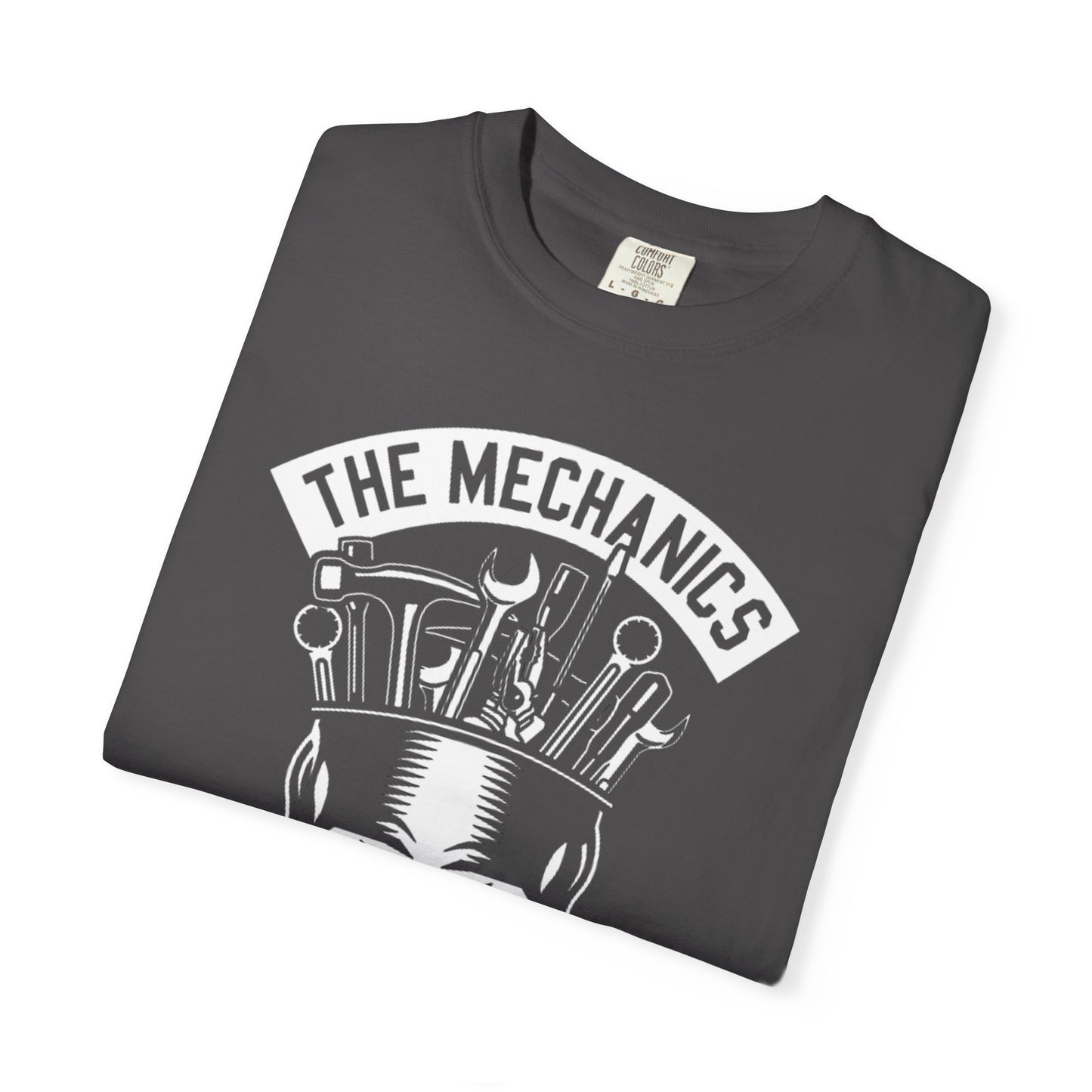 Skull Mechanic T-Shirt, Unisex Tee for Auto Enthusiasts, Maintenance Gifts, DIY Lover Apparel, Halloween & Birthday Gift