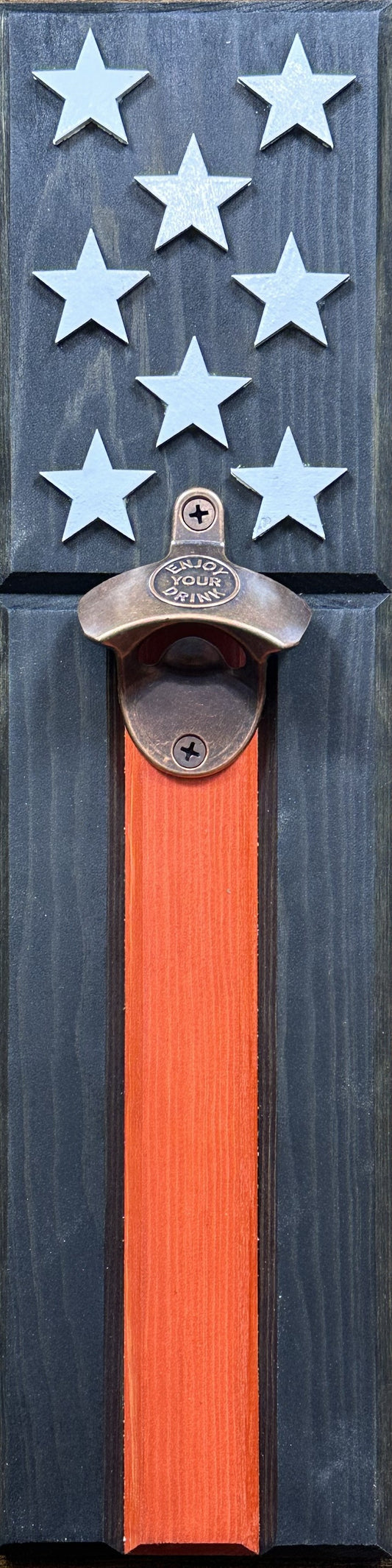 THIN RED LINE FLAG BOTTLE OPENER