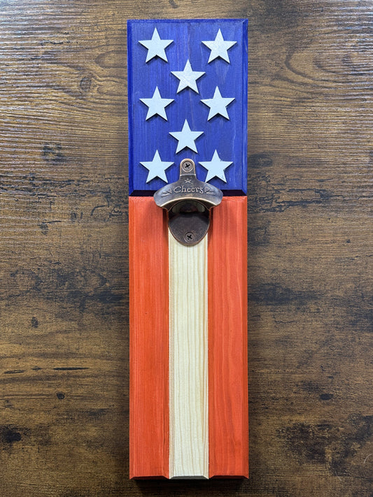 USA FLAG BOTTLE OPENER